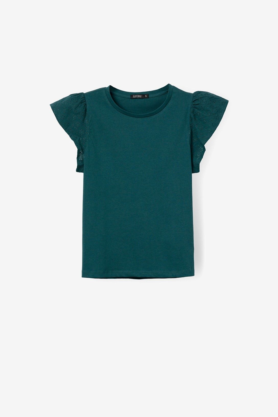 Camiseta graciosa verde de Tiffosi