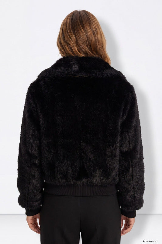 Chaqueta Animalo Negra de Tiffosi