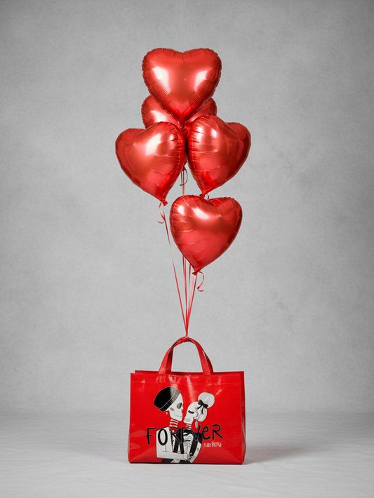 Bolsa de compra reutilizable con acabado brillo de Lady Cactus