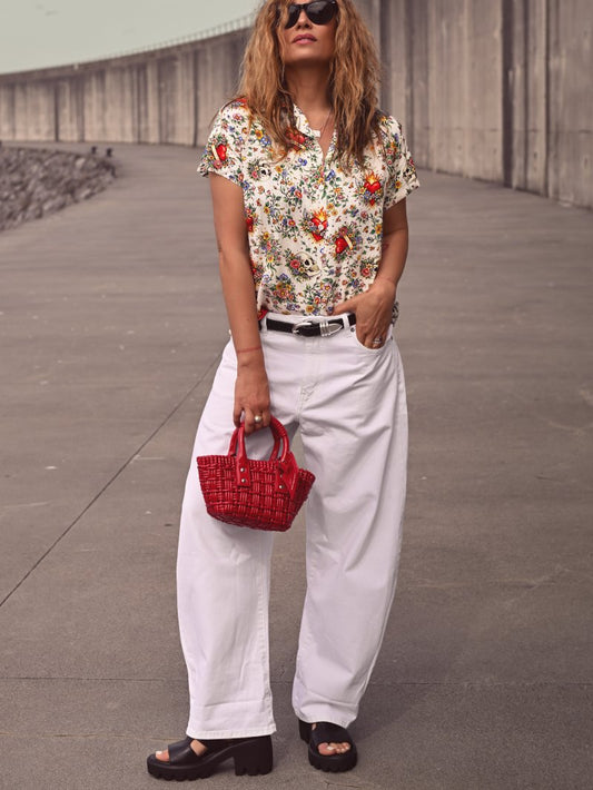 Camisa Agnes de Aire Retro