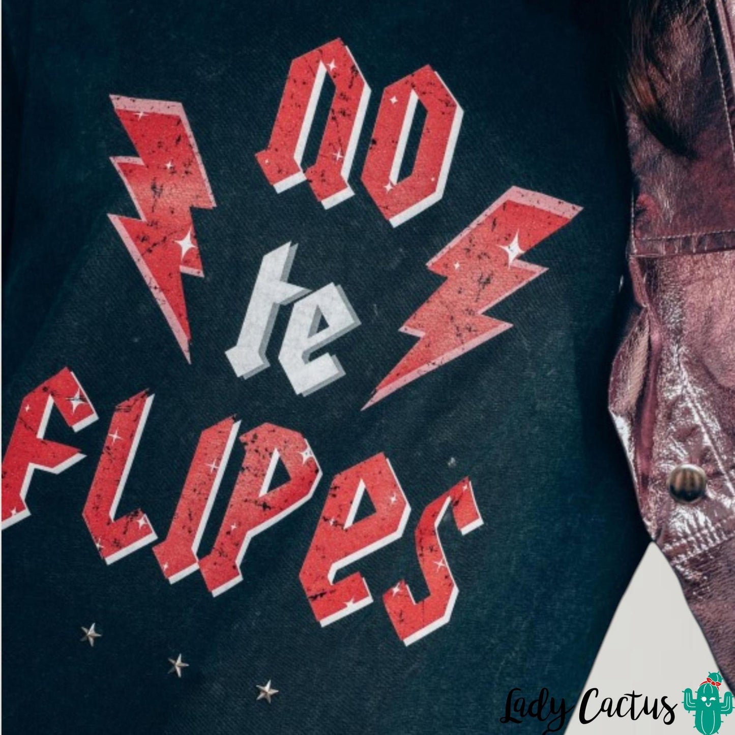 Camiseta No te Flipes en corte unisex holgado de Offset Collage para versatilidad diaria