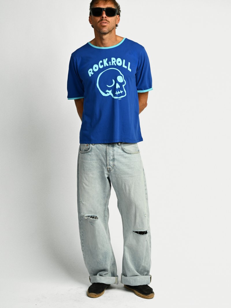 Camiseta "Rock and Roll" de Aire Retro