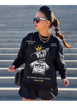 Sudadera Black Zebra de Noc the Brand