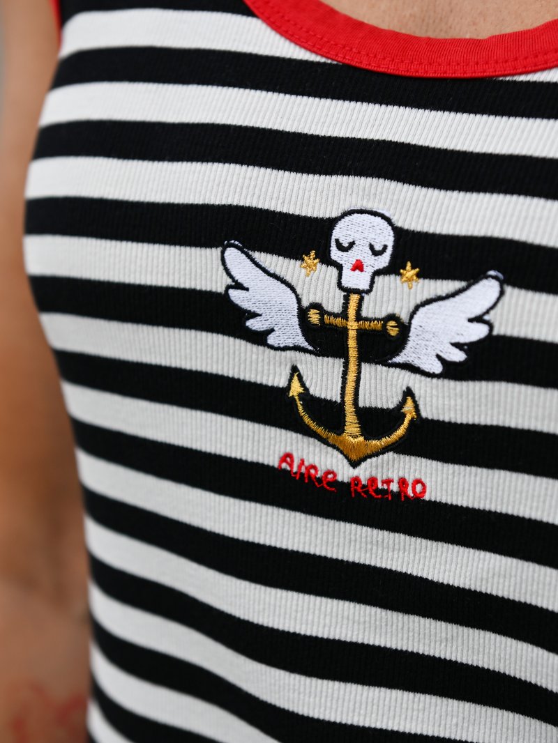 Vestido "Ancla Rock" de Aire Retro