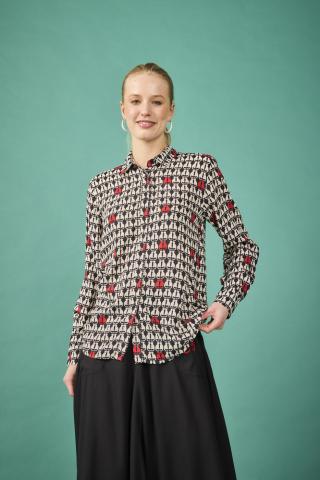 Camisa Atenas Gato rojo de Smile Vestidor