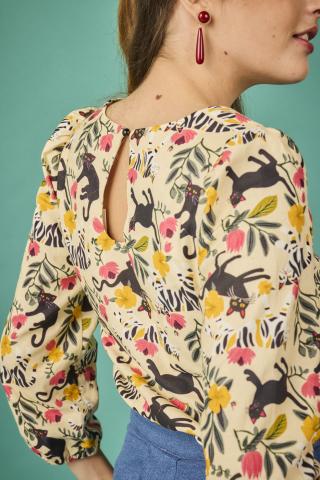 Camisa Berna Gatos de Smile Vestidor