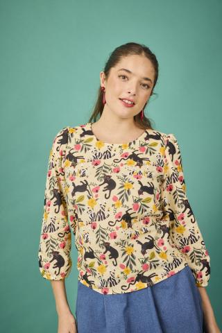 Camisa Berna Gatos de Smile Vestidor