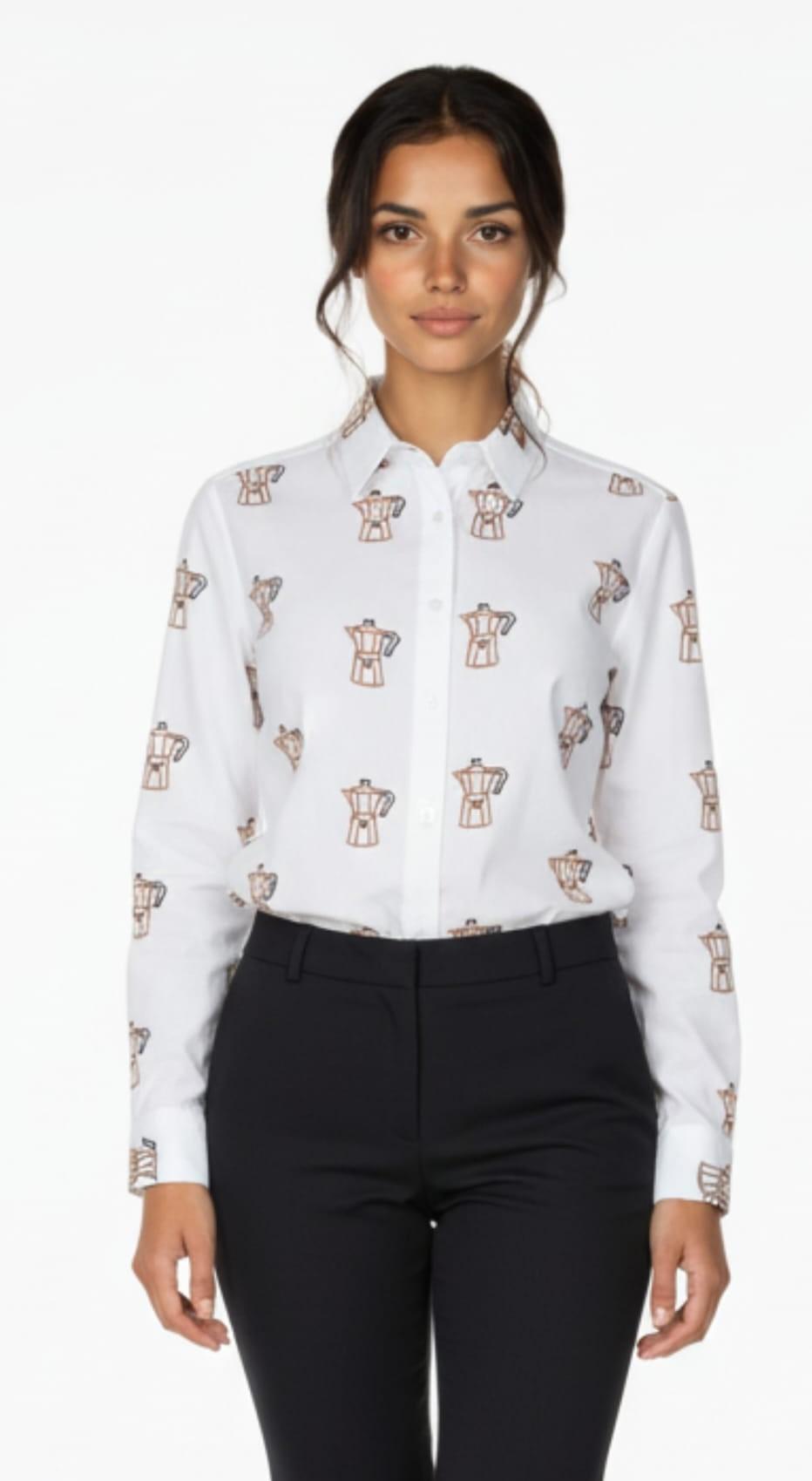 Camisa Budapest Café de Smile Vestidor
