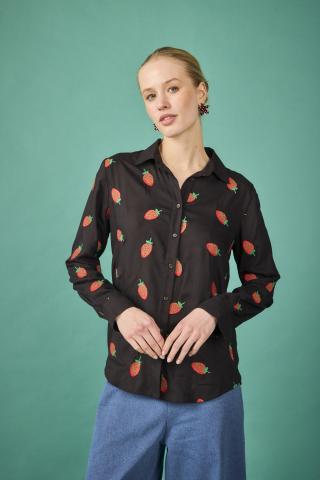Camisa Budapest negro de Smile Vestidor