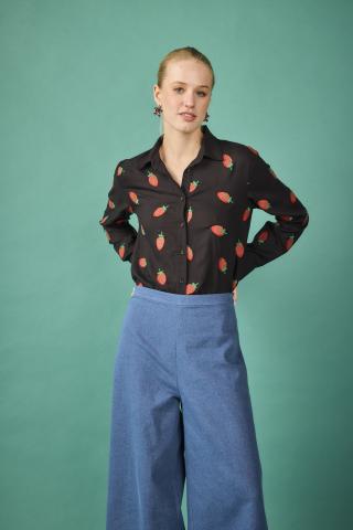 Camisa Budapest negro de Smile Vestidor