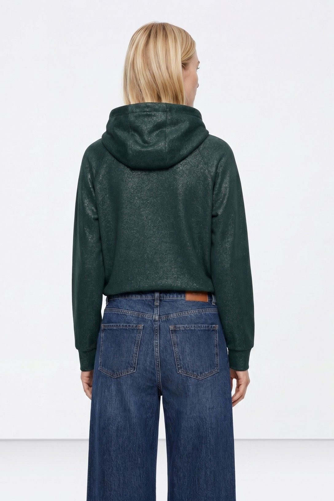 Sudadera Camila verde de Tiffosi