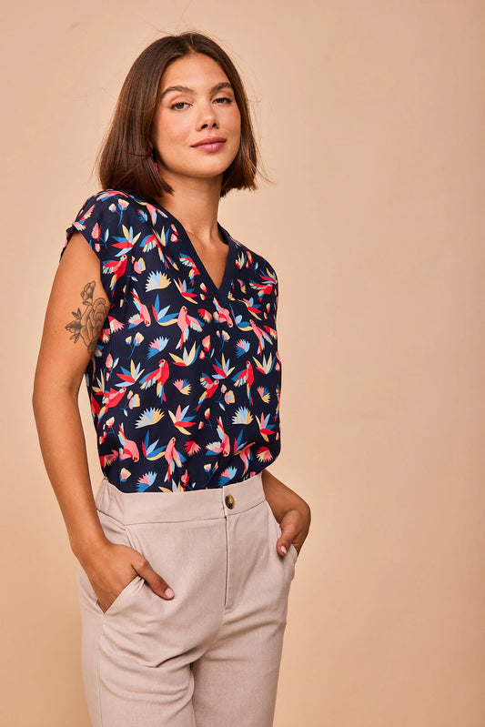 Top Concha Pájaros de Smile Vestidor