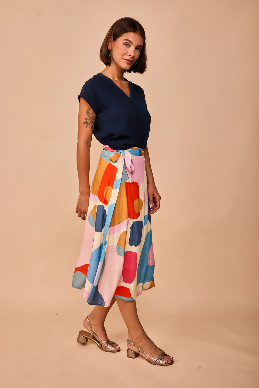 Falda Colindres Mix de Smile Vestidor