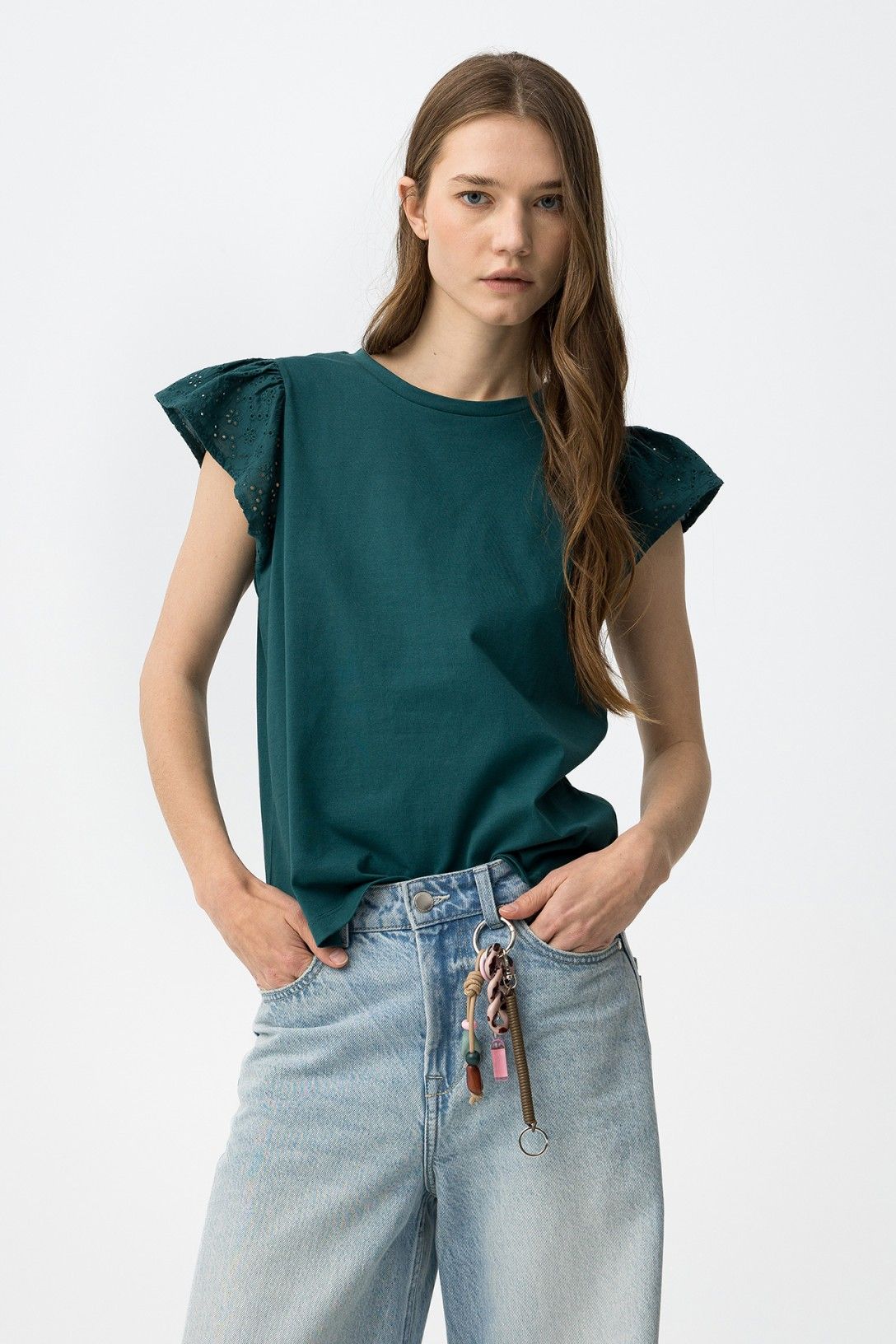 Camiseta graciosa verde de Tiffosi