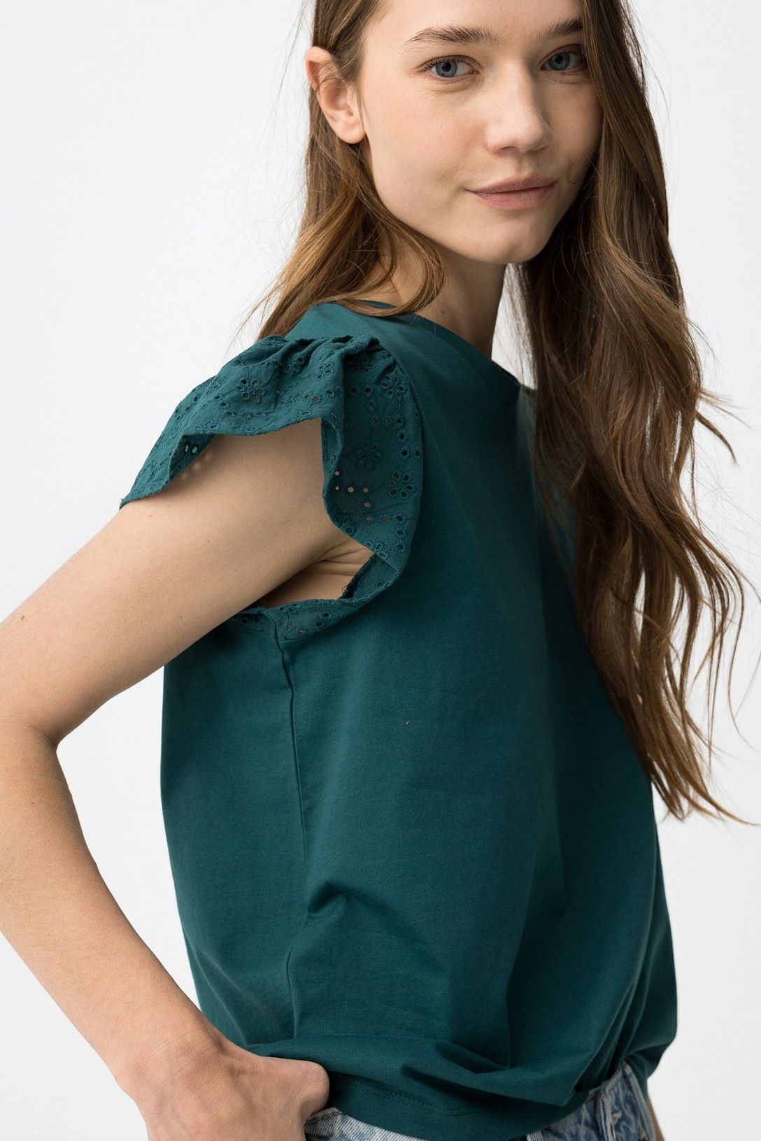 Camiseta graciosa verde de Tiffosi