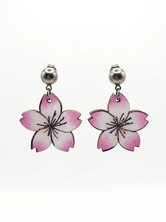 Pendientes flores Lady Cactus