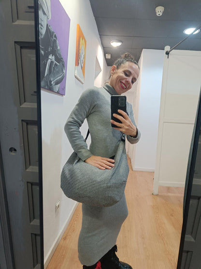 Bolso Bandolera Pata de Gallo Lady Cactus