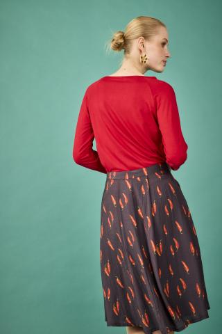 Falda Kiev negra chili Smile Vestidor