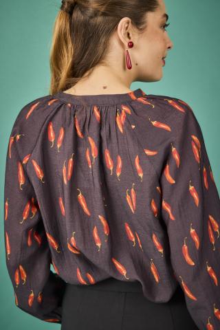 Camisa Londres negro de Smile Vestidor