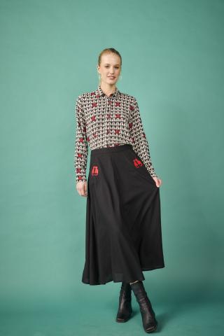 Falda Paris negra de Smile Vestidor