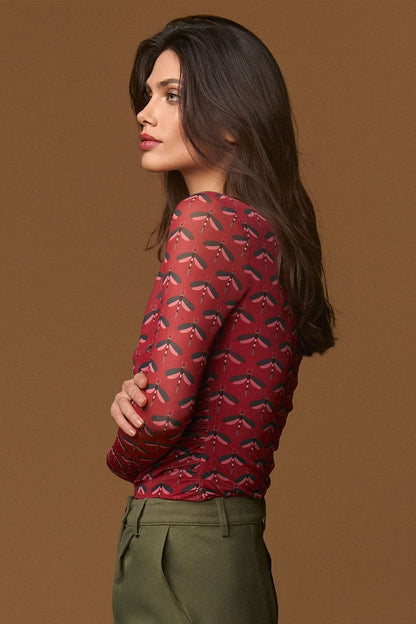 Red dragonfly top de Minueto