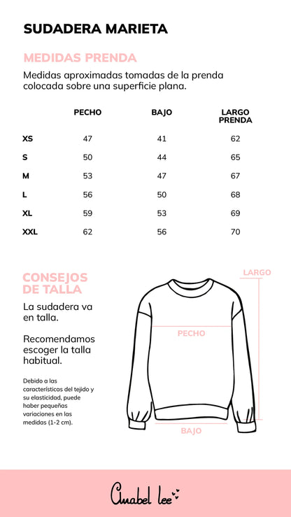 Sudadera Marieta de Anabel Lee
