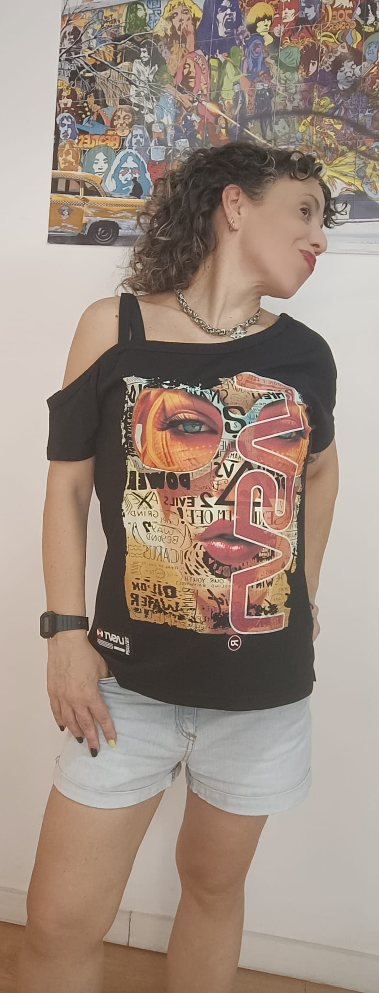 Camiseta Be Water Negra de LASAL