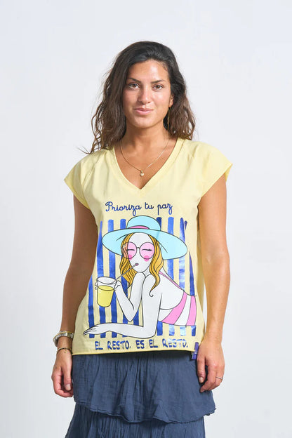 Camiseta Capri de Anabel Lee