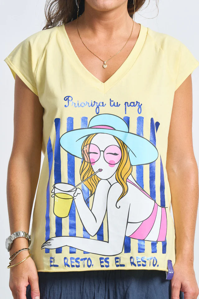 Camiseta Capri de Anabel Lee
