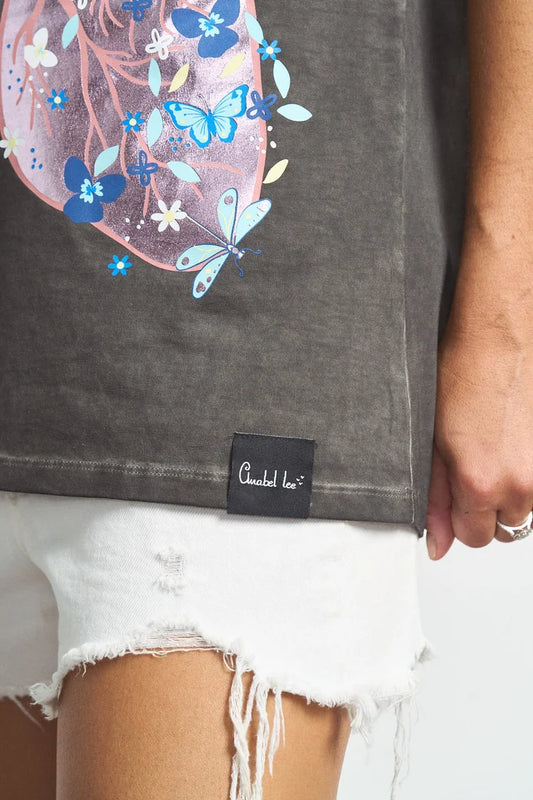Camiseta Respira de Anabel Lee