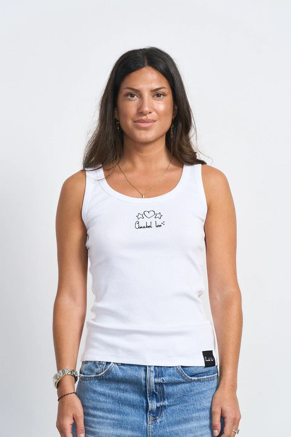 Top tirantes blanco de Anabel Lee