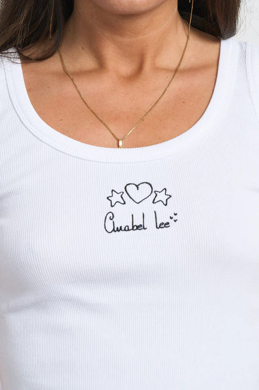 Top tirantes blanco de Anabel Lee