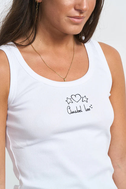 Top tirantes blanco de Anabel Lee