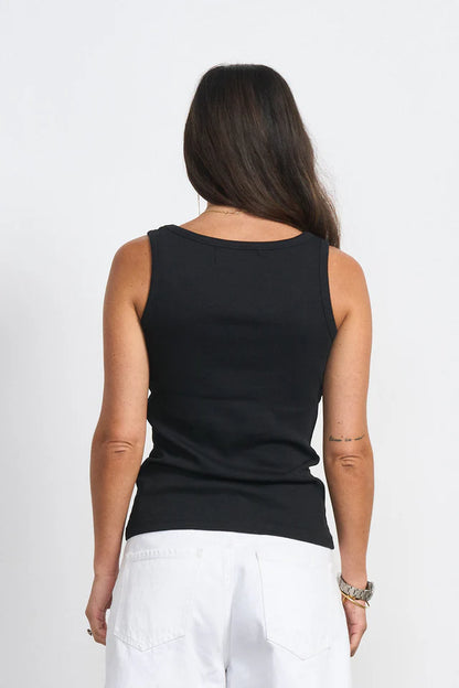 Top tirantes negro de Anabel Lee