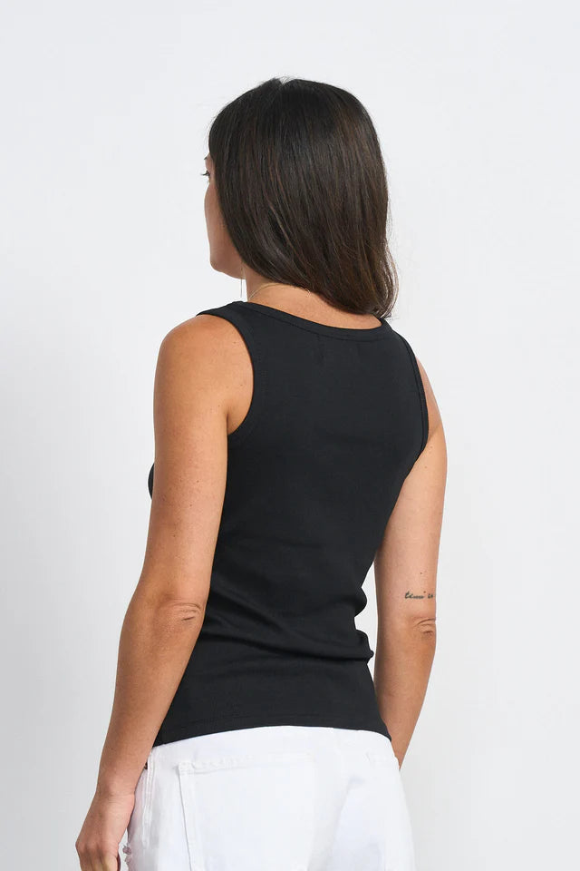 Top tirantes negro de Anabel Lee
