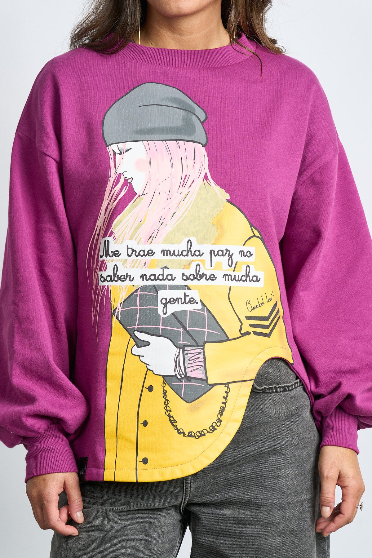 Sudadera desconexión de Anabel Lee