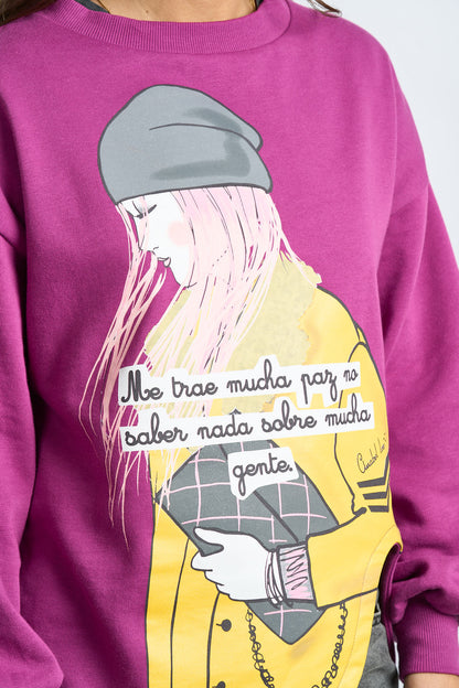 Sudadera desconexión de Anabel Lee