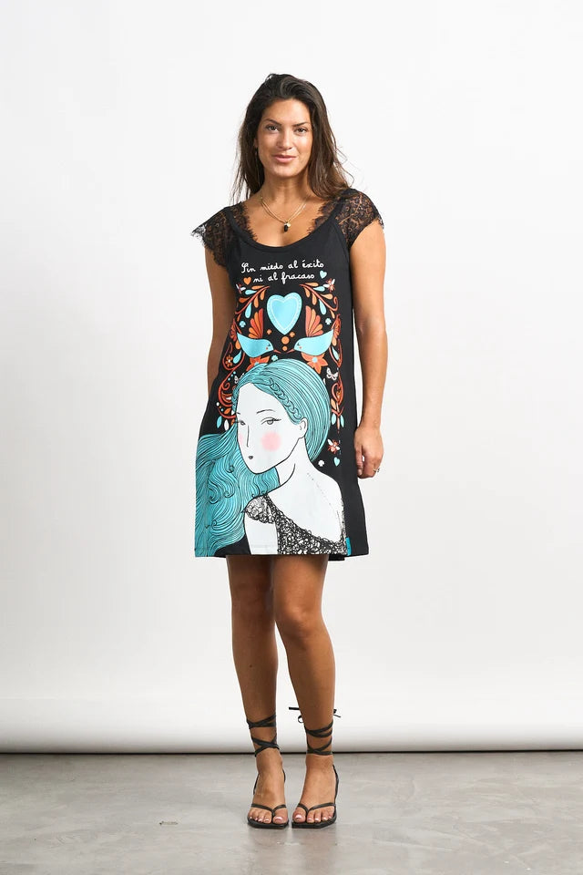 Vestido Azul de Anabel Lee