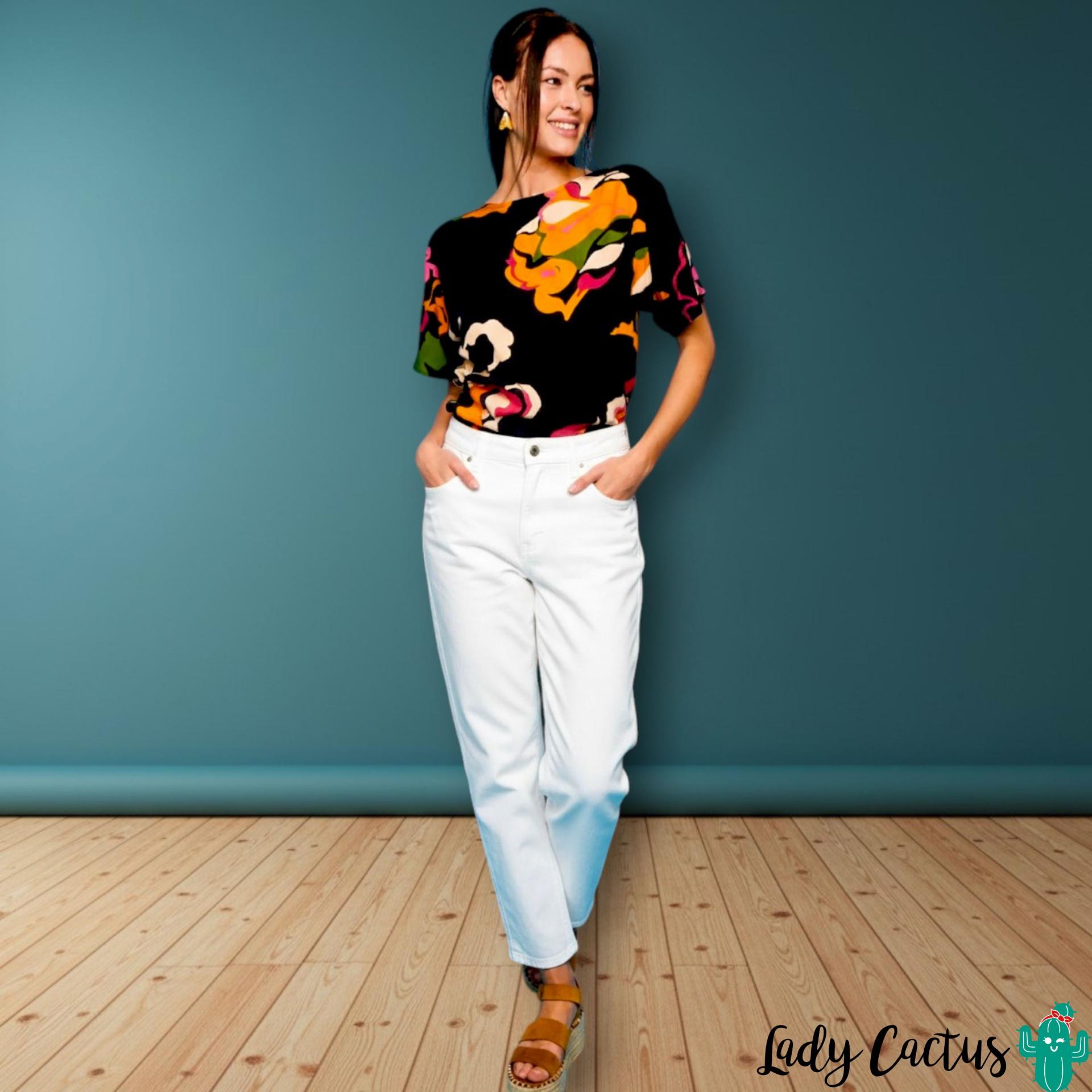 Blusa Gandía con diseño original exclusivo de Smile en Lady Cactus