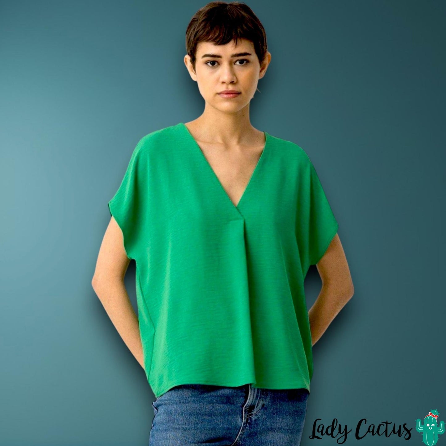 Blusa Maxine Verde - Tiffosi