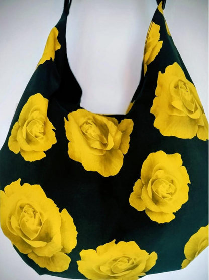 Bolso Bandolera Rosas Amarillas Lady Cactus