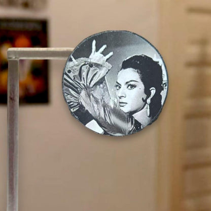 Broche Lola Flores Redondo Flamenca Soy Colorearte