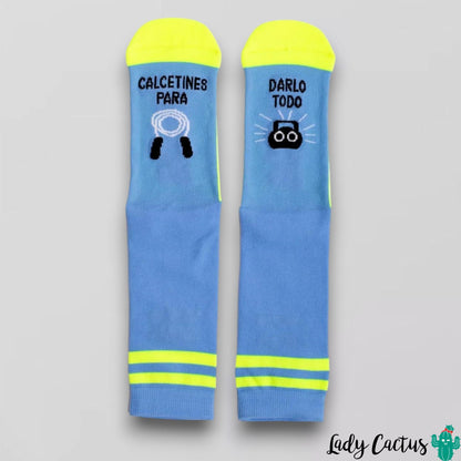 Calcetines Para Darlo Todo Azul UO