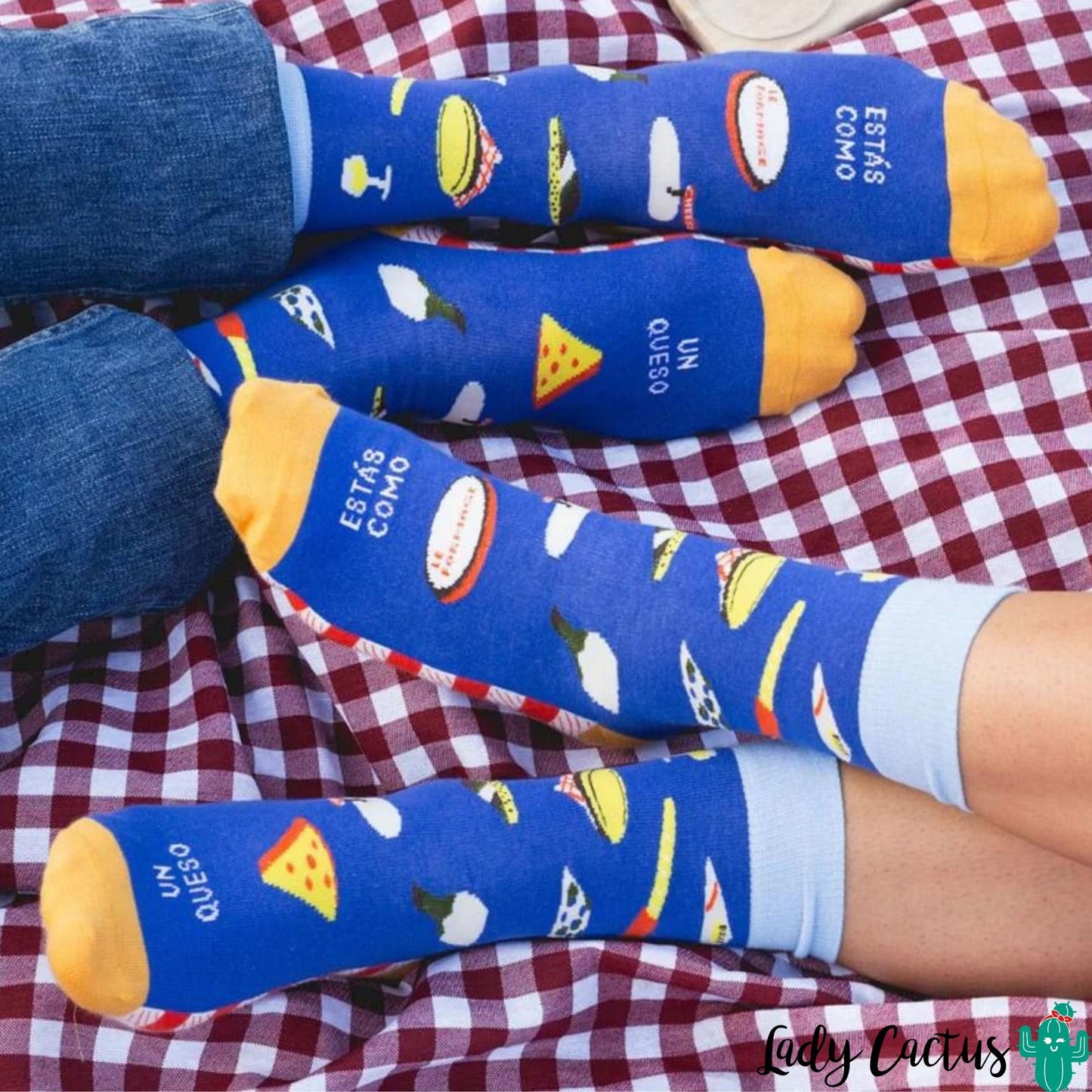 Calcetines Estás como un Queso Lover UO