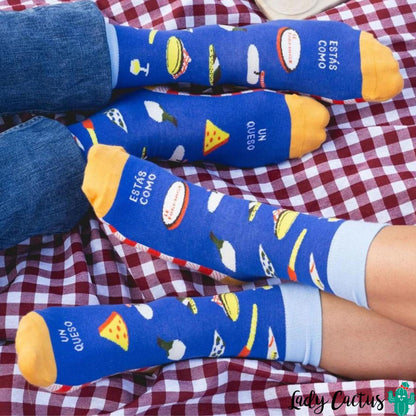 Calcetines Estás como un Queso Lover UO