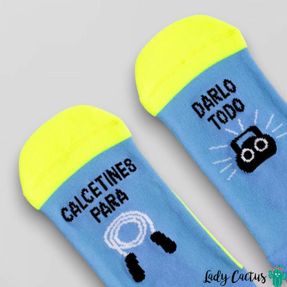 Calcetines Para Darlo Todo Azul UO