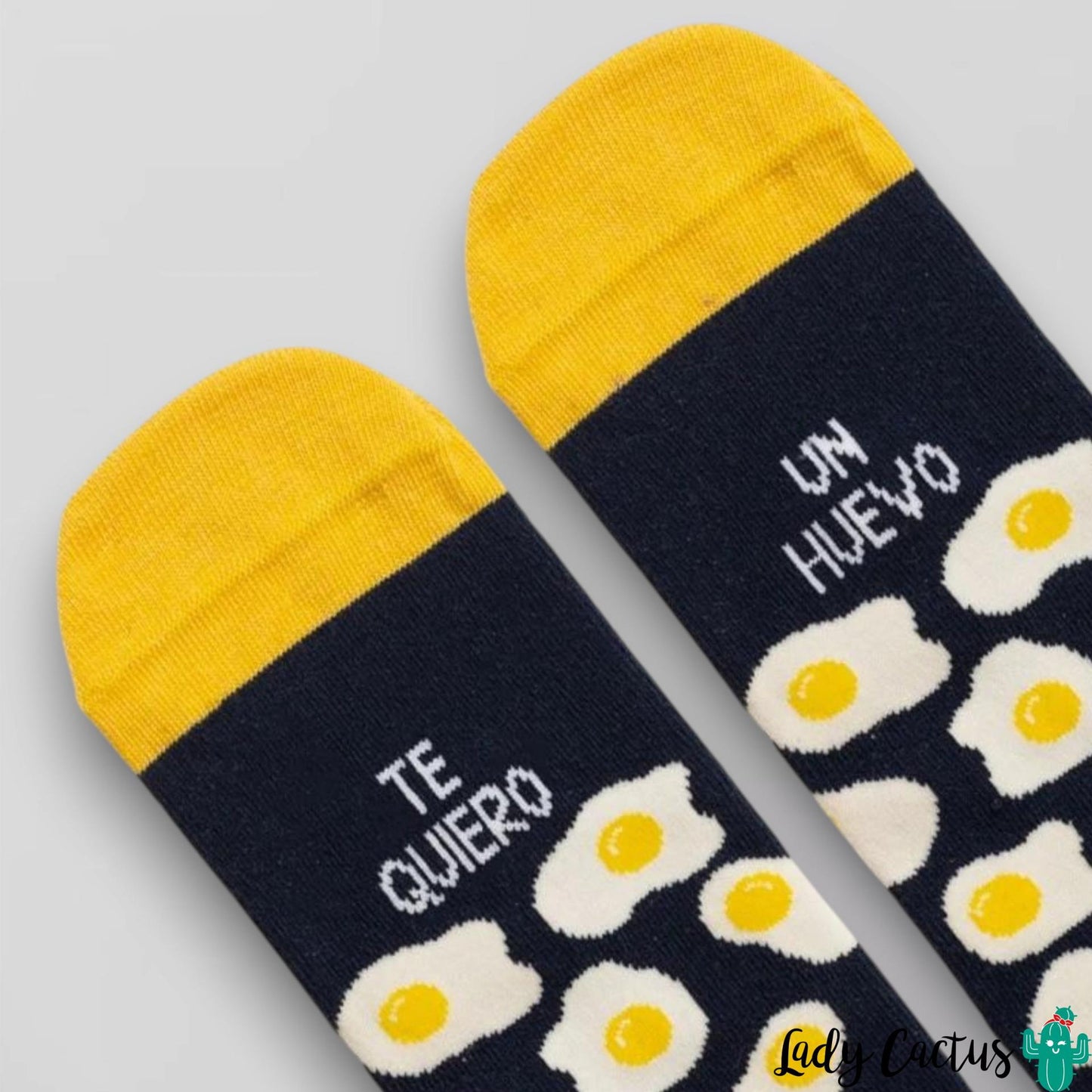 Calcetines Te Quiero Un Huevo Blue UO