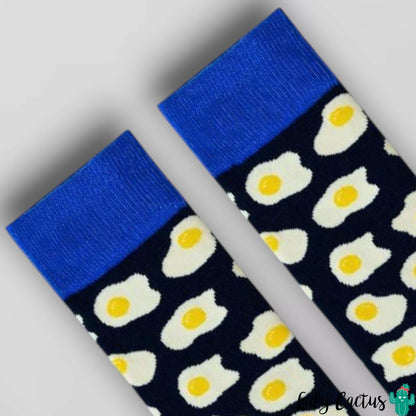 Calcetines Te Quiero Un Huevo Blue UO