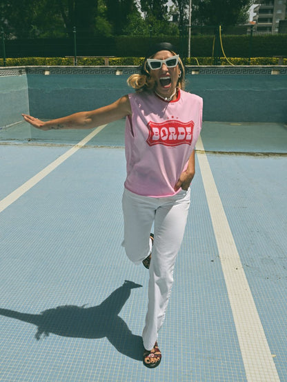 Camiseta "Borde" de Aire Retro