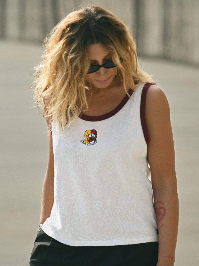 Camiseta de tirantes Amores Platónicos de Aire Retro